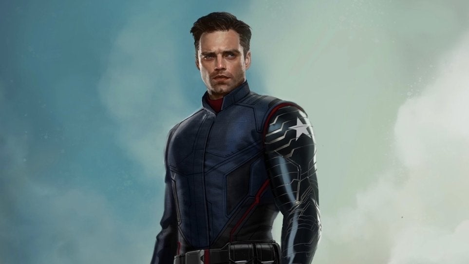 Bucky Barnes y su nuevo corte de cabello.