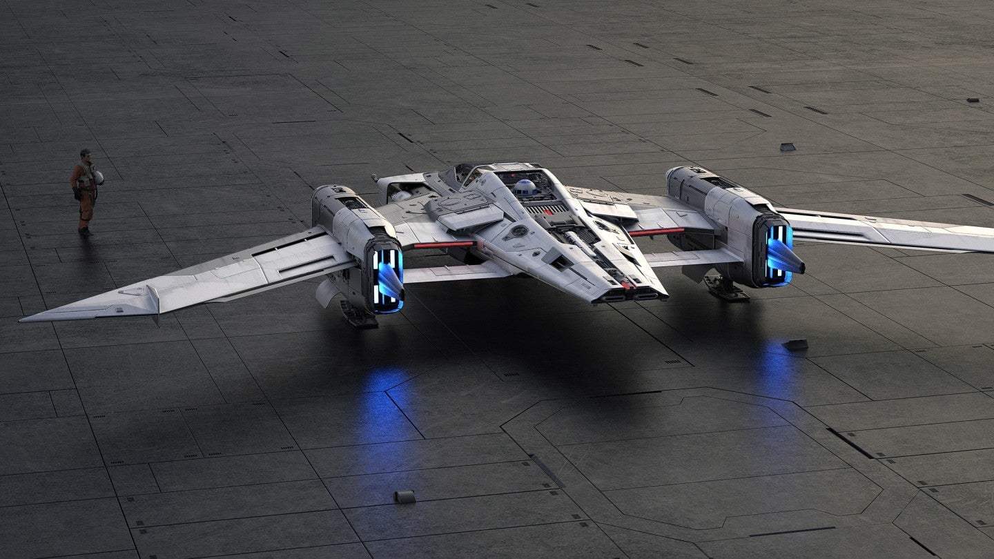 Image: Tri-Wing S91X Pegasus Starfighter