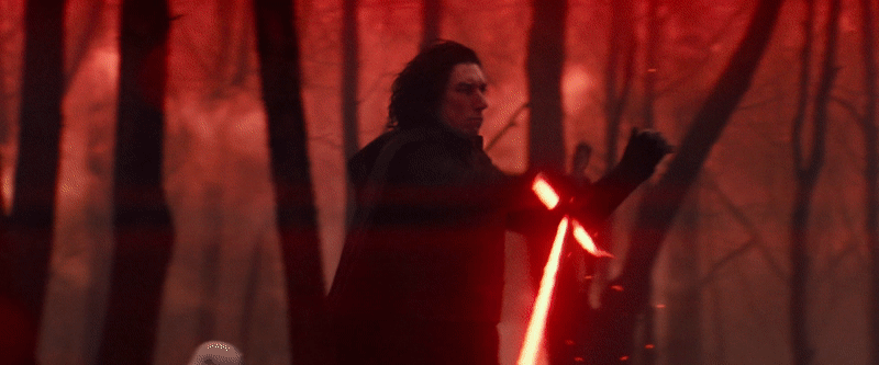 Al parecer, los residentes locales plantaron estos árboles como defensa contra los que querían entrar en la casa abandonada de Vader. No funcionó muy bien.