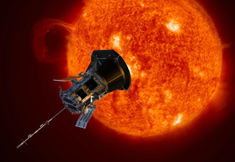 La Parker Solar Probe. Imagen: NASA
