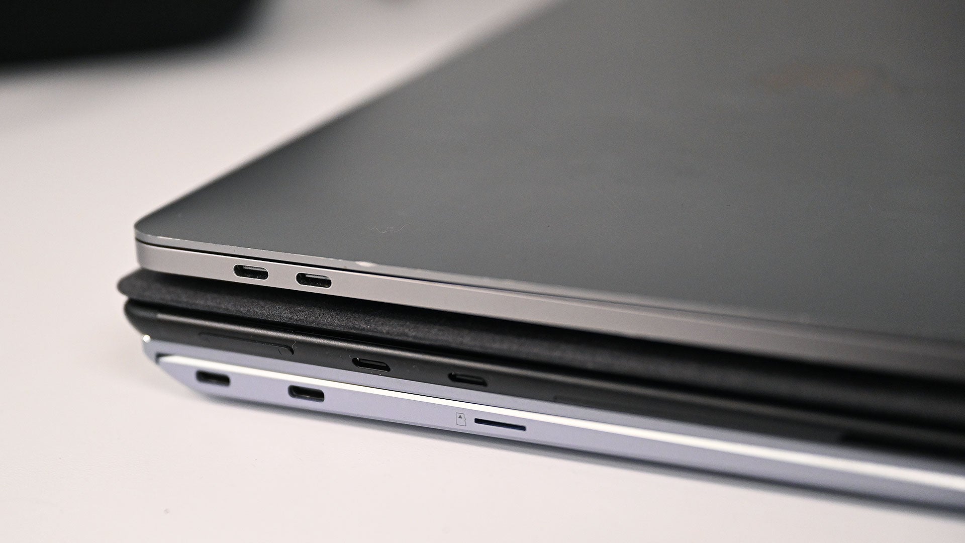 Mira todos esos gloriosos puertos USB-C.