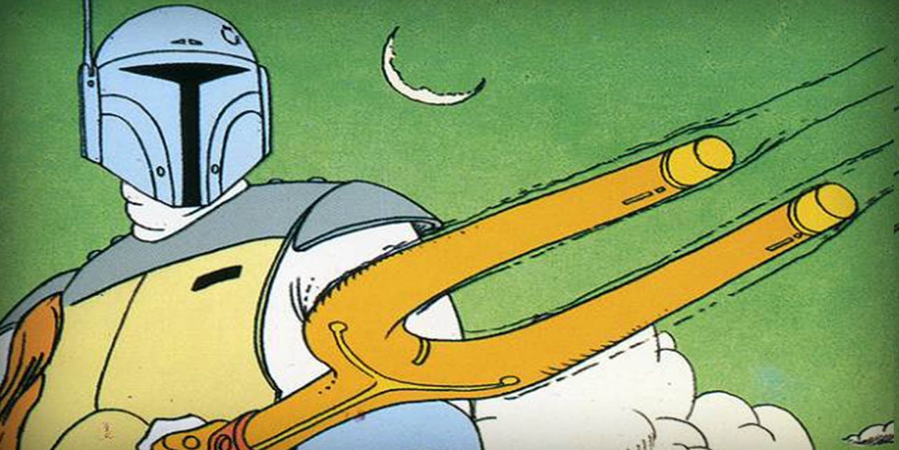 Screenshot: Primera aparición de Bobba Fett