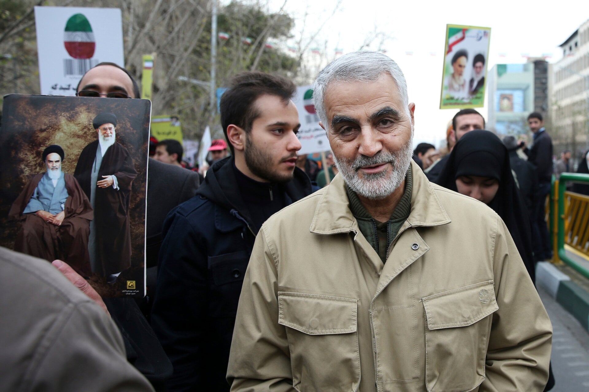 Foto de archivo del general Qassem Soleimani en 2016