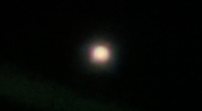Una imagen ampliada del posible TCO, o mini luna.
