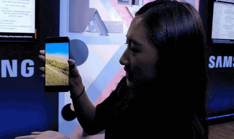 Grabación de vídeo con y sin estabilización.