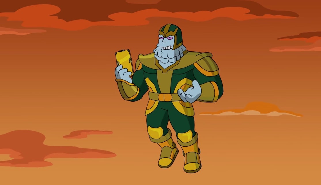 Conozcan a Chinnos, el Thanos de Los Simpson.