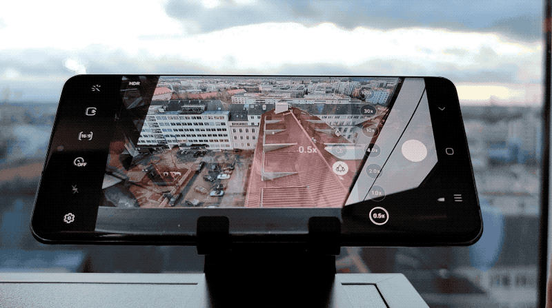 Los pasos de Zoom disponibles en el S20 Ultra