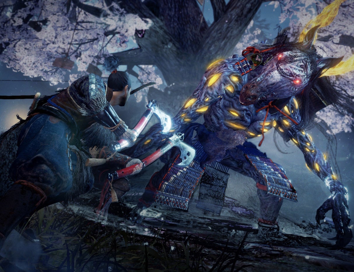 Los jefes finales de Nioh 2 suelen ser bestias horribles o humanos endemoniados y MUY rápidos.