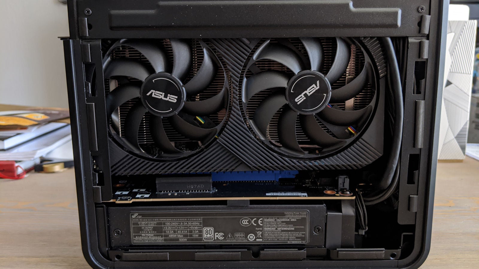 Vista desde el panel derecho