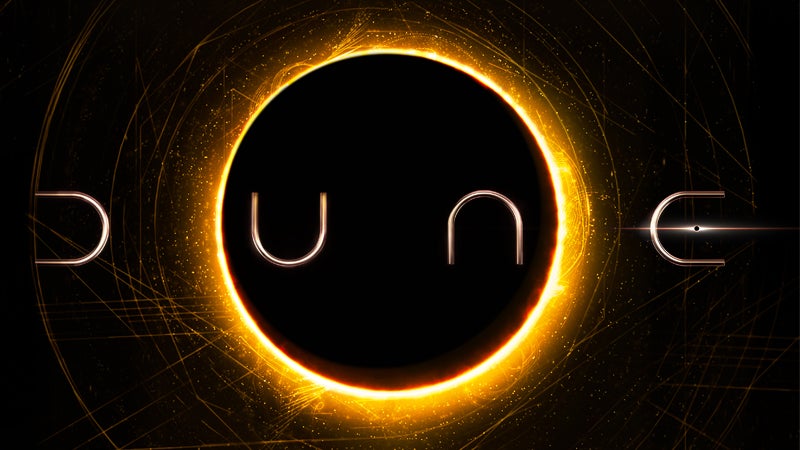 El logo de la nueva película de Dune.