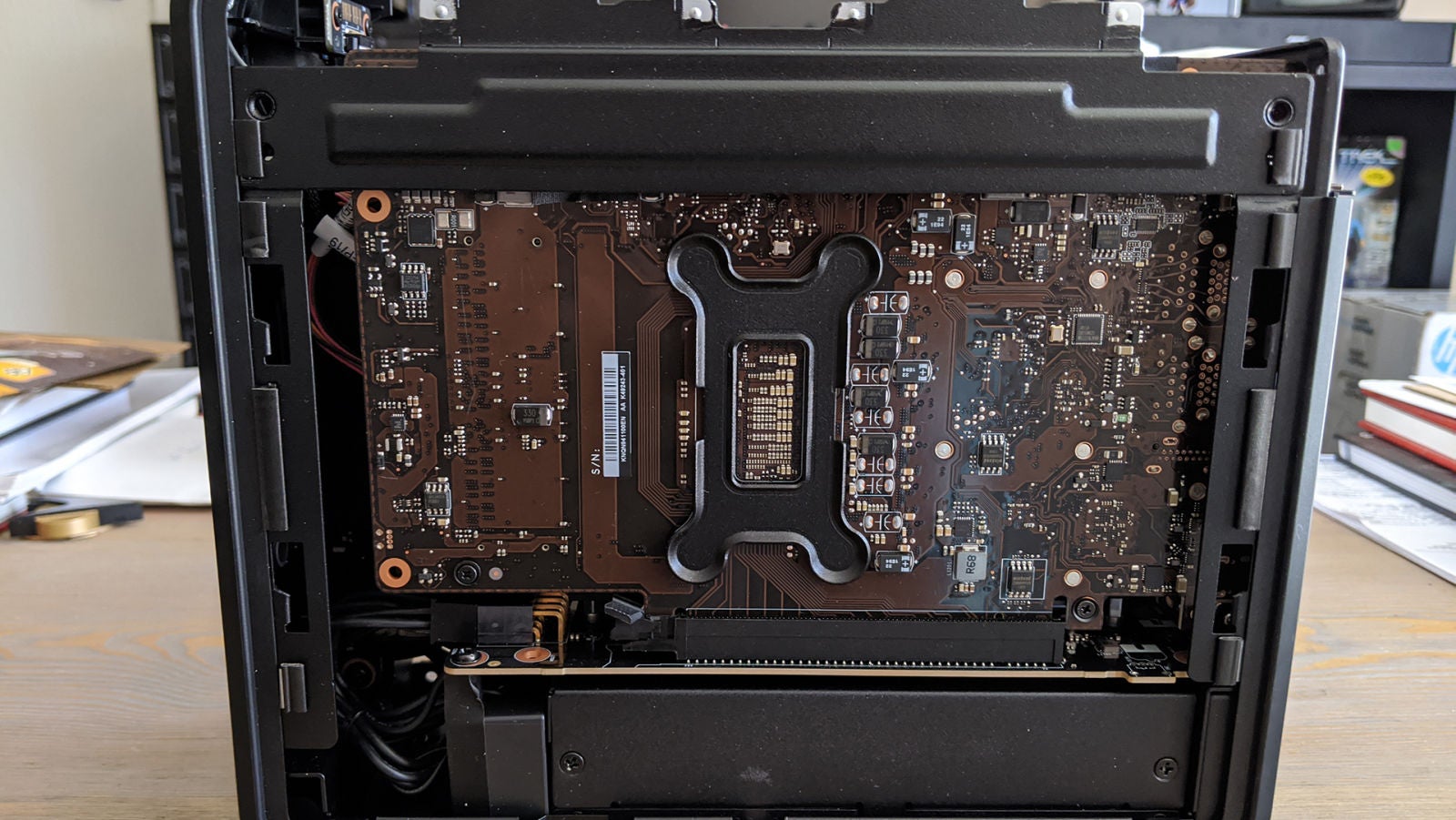 Vista desde el panel izquierdo.