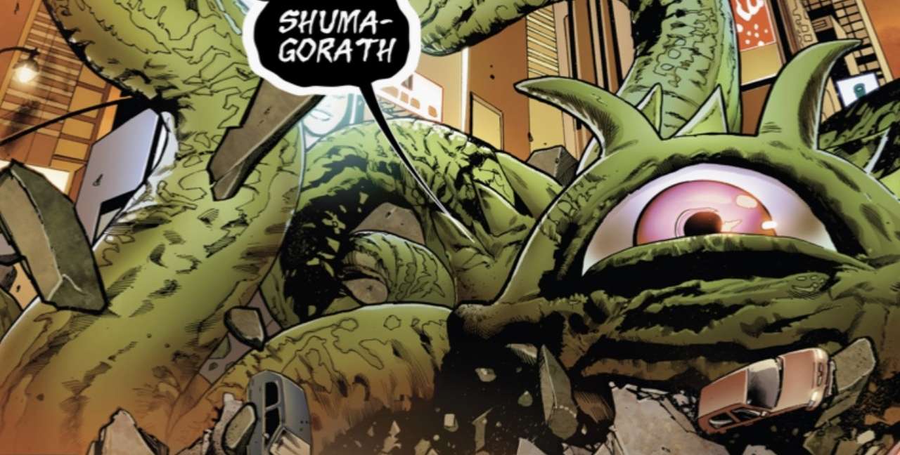 Si creías que Thanos daba miedito, te presentamos a Shuma-Gorath.