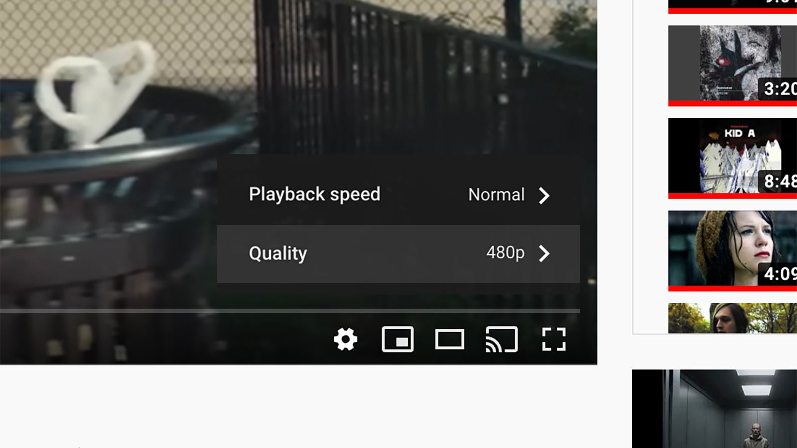 Screenshot: Tal vez no deberías ver todo en 4K, solo por un tiempo.