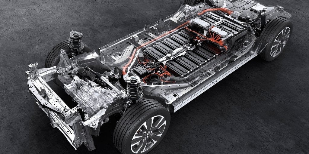 Image: Batería refrigerada por aire de Lexus