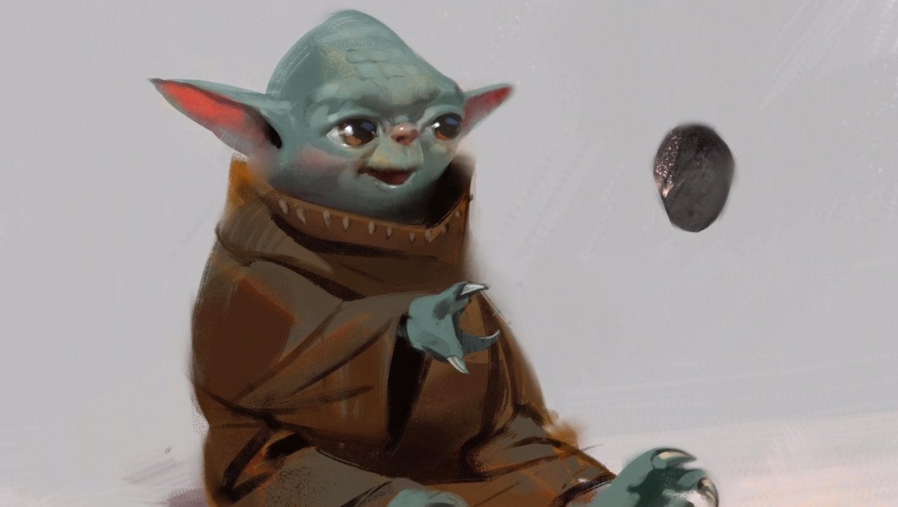 En cierto modo este parece una versión miniatura del Yoda que ya conocíamos.