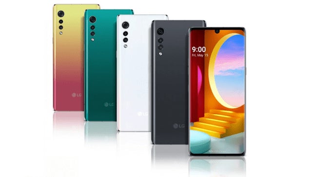 El LG Velvet llega en cuatro colores.