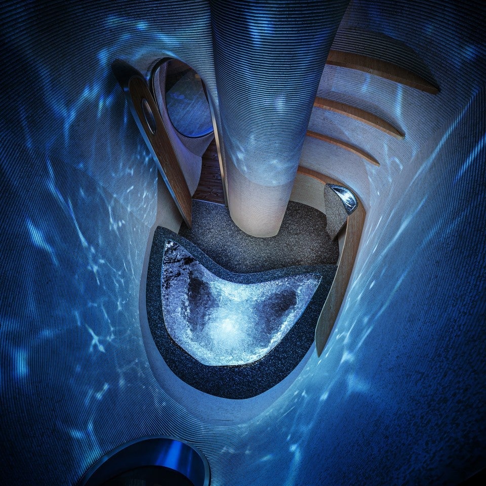 Image: El baño, muy futurista