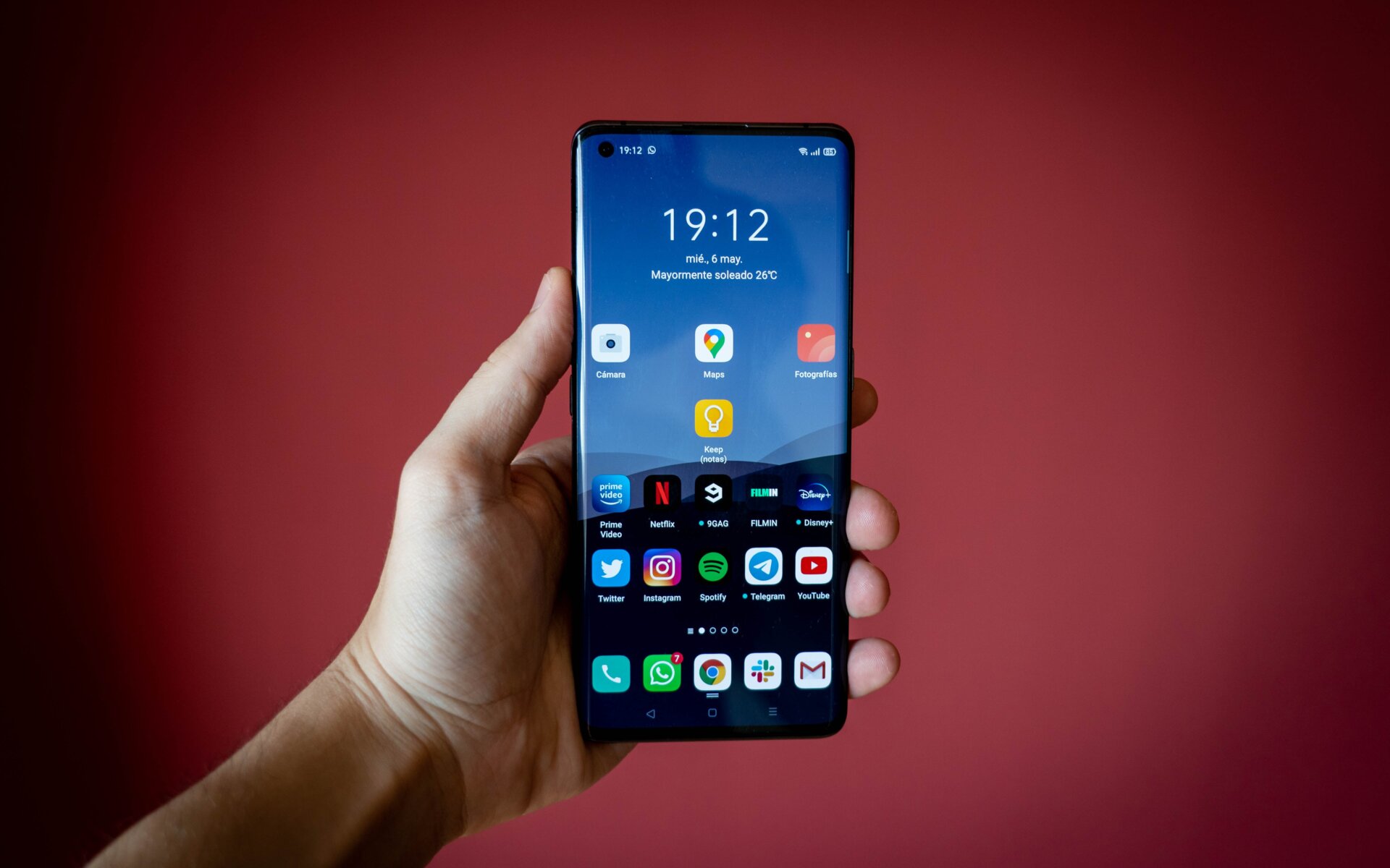 La pantalla del Find X2 Pro es maravillosa. Punto. Foto: Julio Cerezo