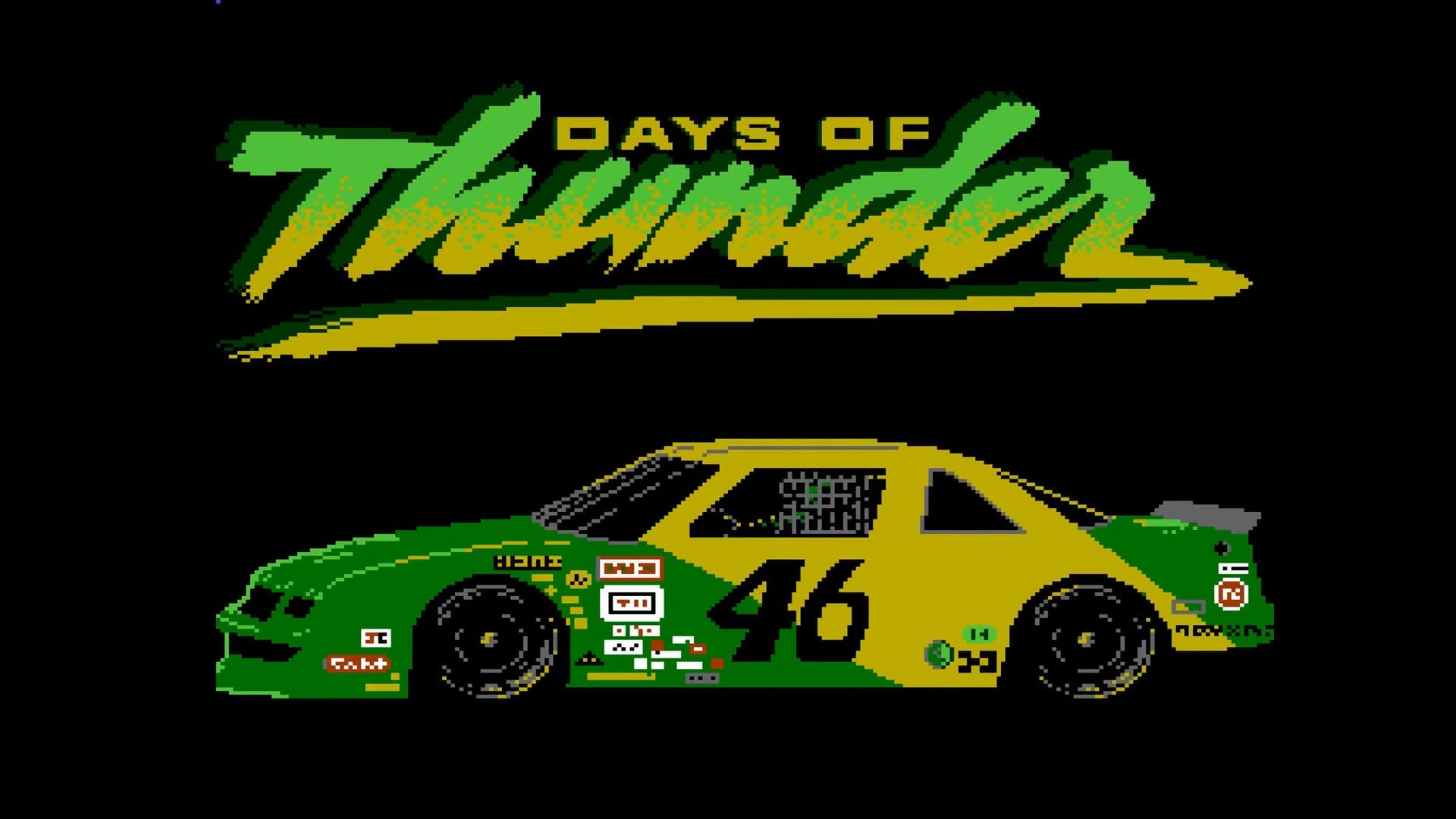 El juego estaba basado en la película Days of Thunder de 1990.