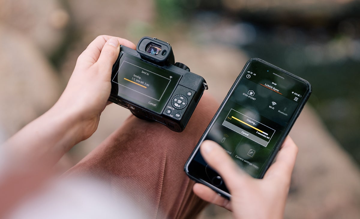 La transferencia de contenidos a móviles es más fácil que nunca. Tiene un botón dedicado.