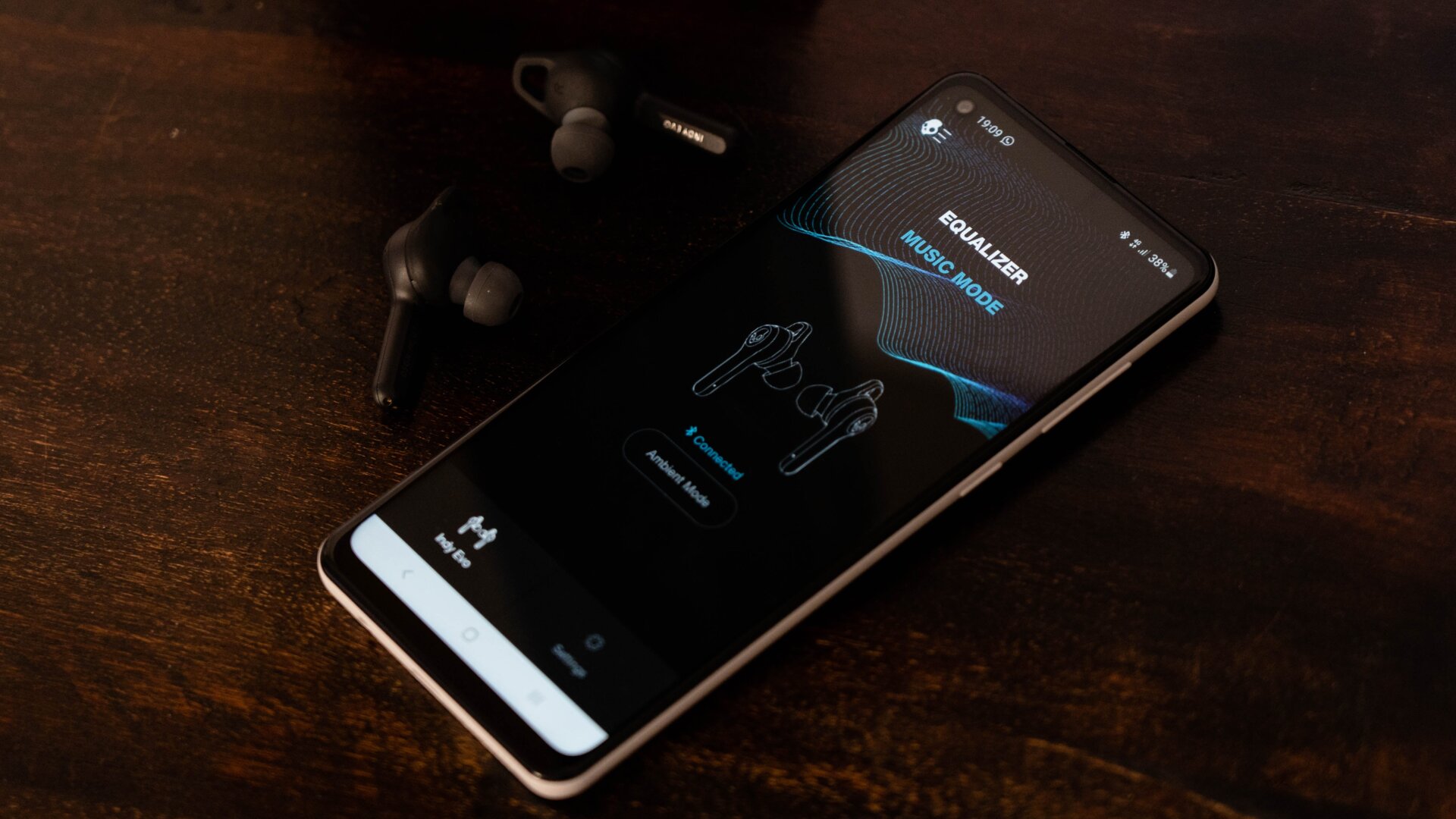 La aplicación de Skullcandy básicamente... no sirve para nada.