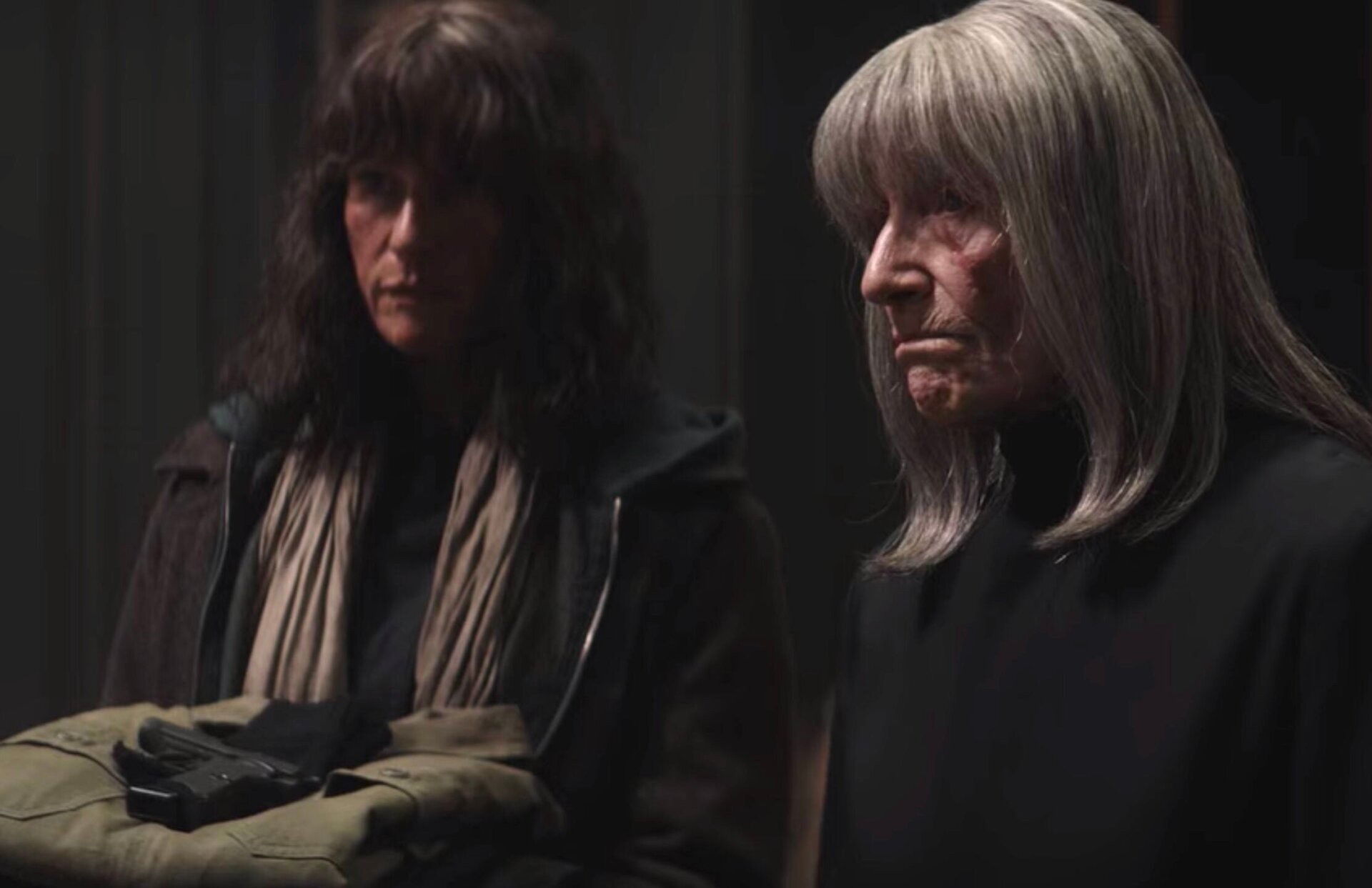 Martha adulta y anciana, transformada en Eva.