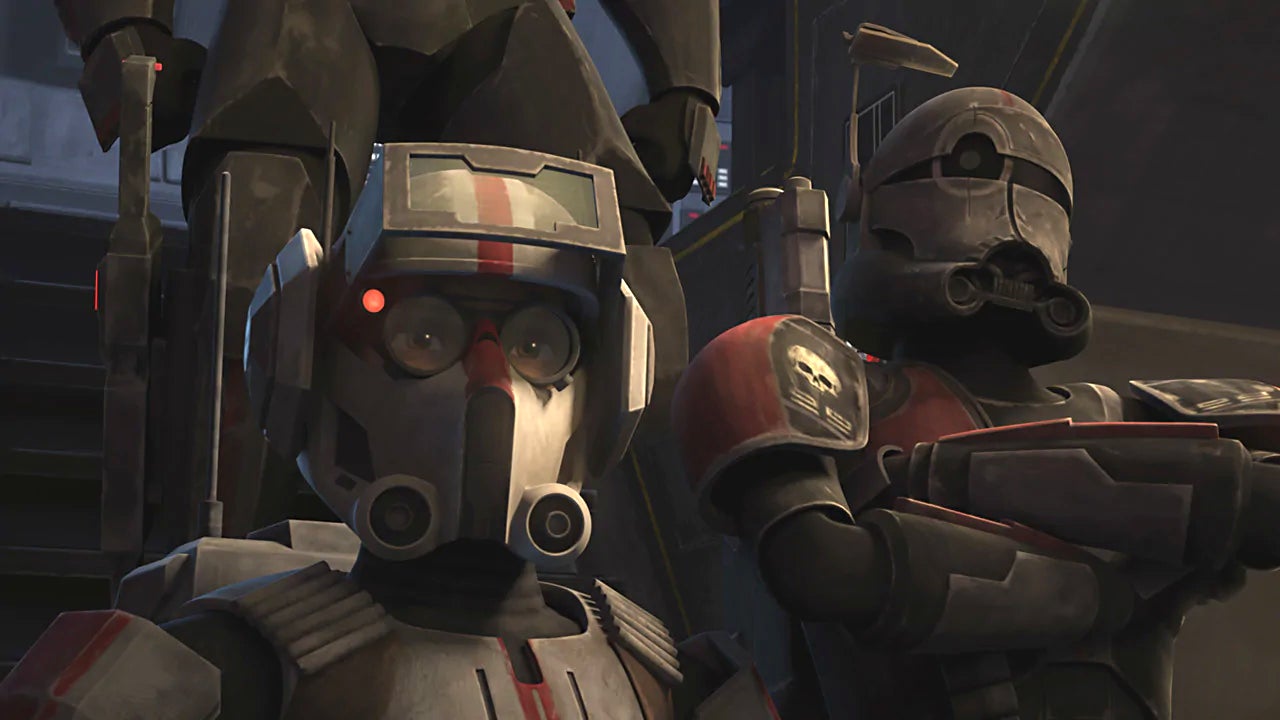 El debut del equipo Bad Batch fue en la serie Star Wars: The Clone Wars.