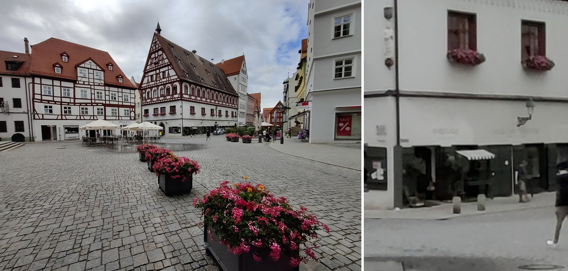 La resolución del gran angular no está a la altura de la principal, y eso es un problema.