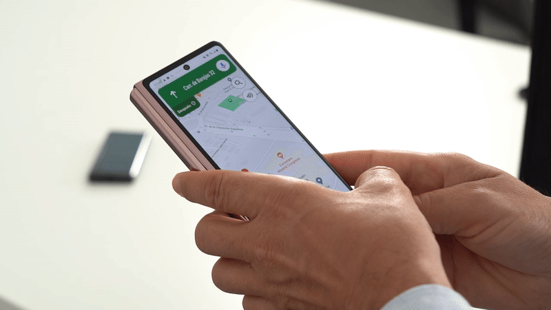El cambio entre una pantalla y otra es casi inmediato.