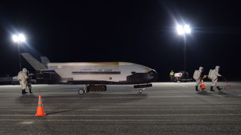 El Boeing X-37B de la Fuerza Aérea de los Estados Unidos.