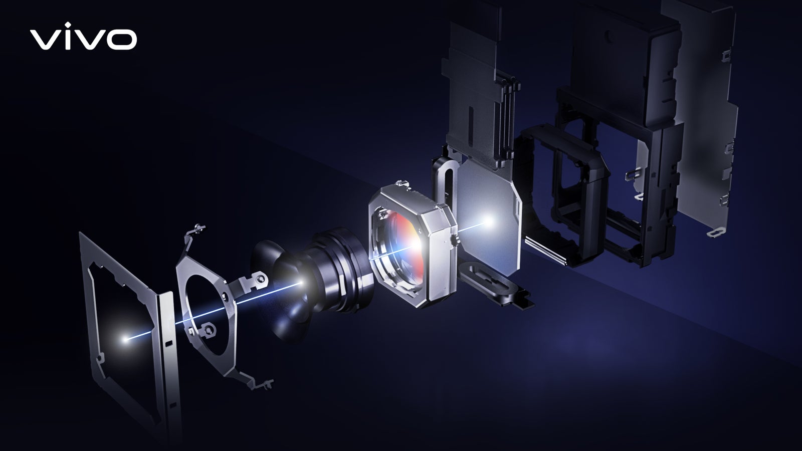 Estructura interna del Gimbal del X51 5G.