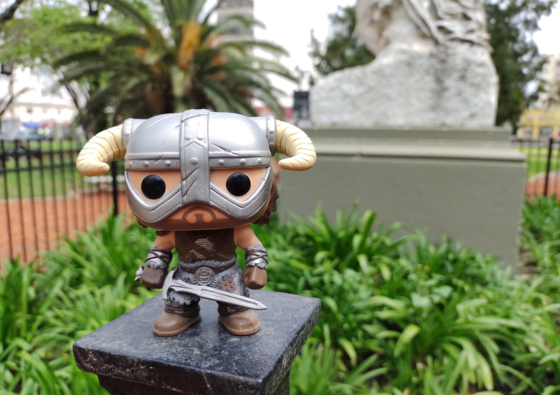 El Dovahkiin de cerca.