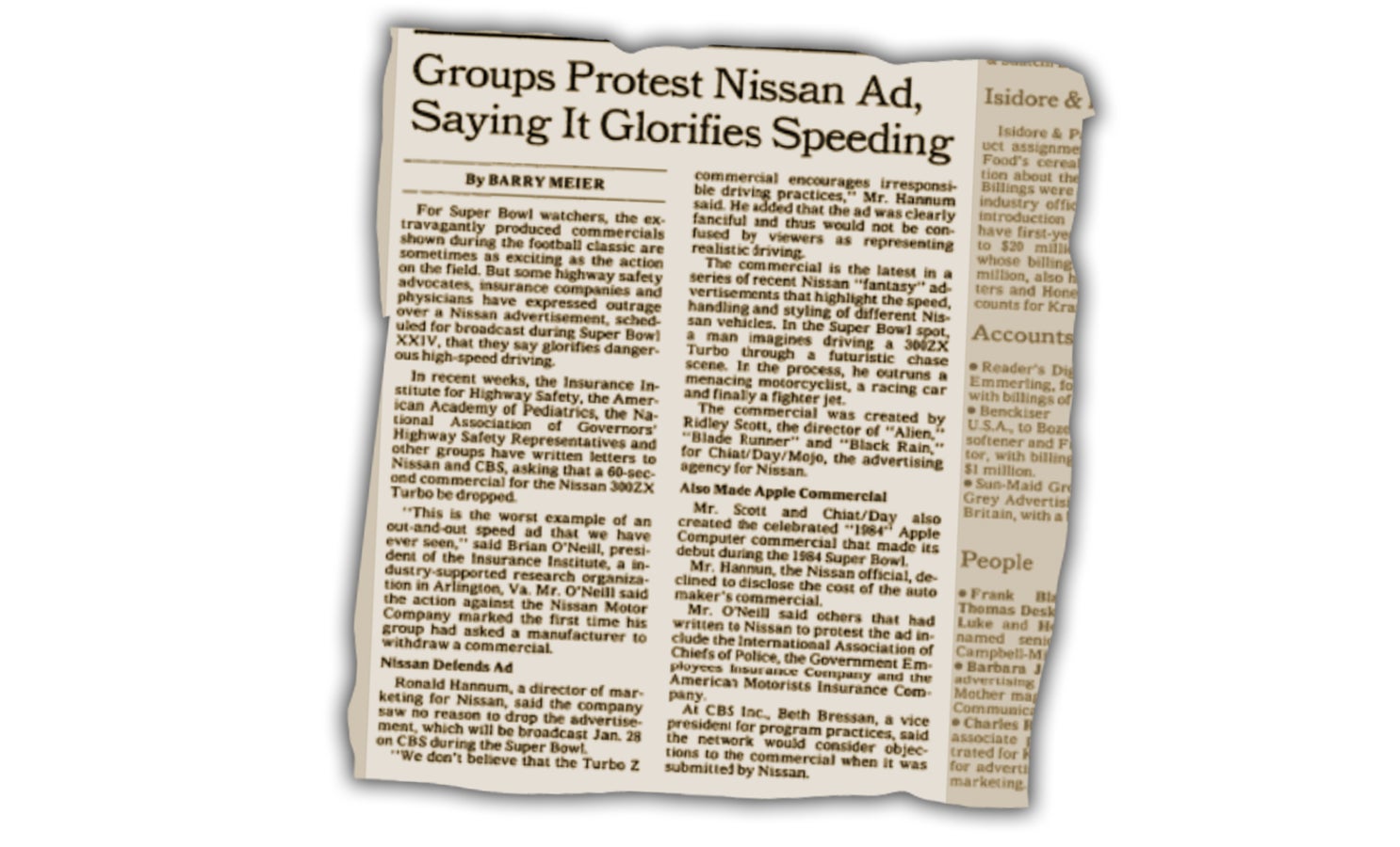 Screenshot: New York Times