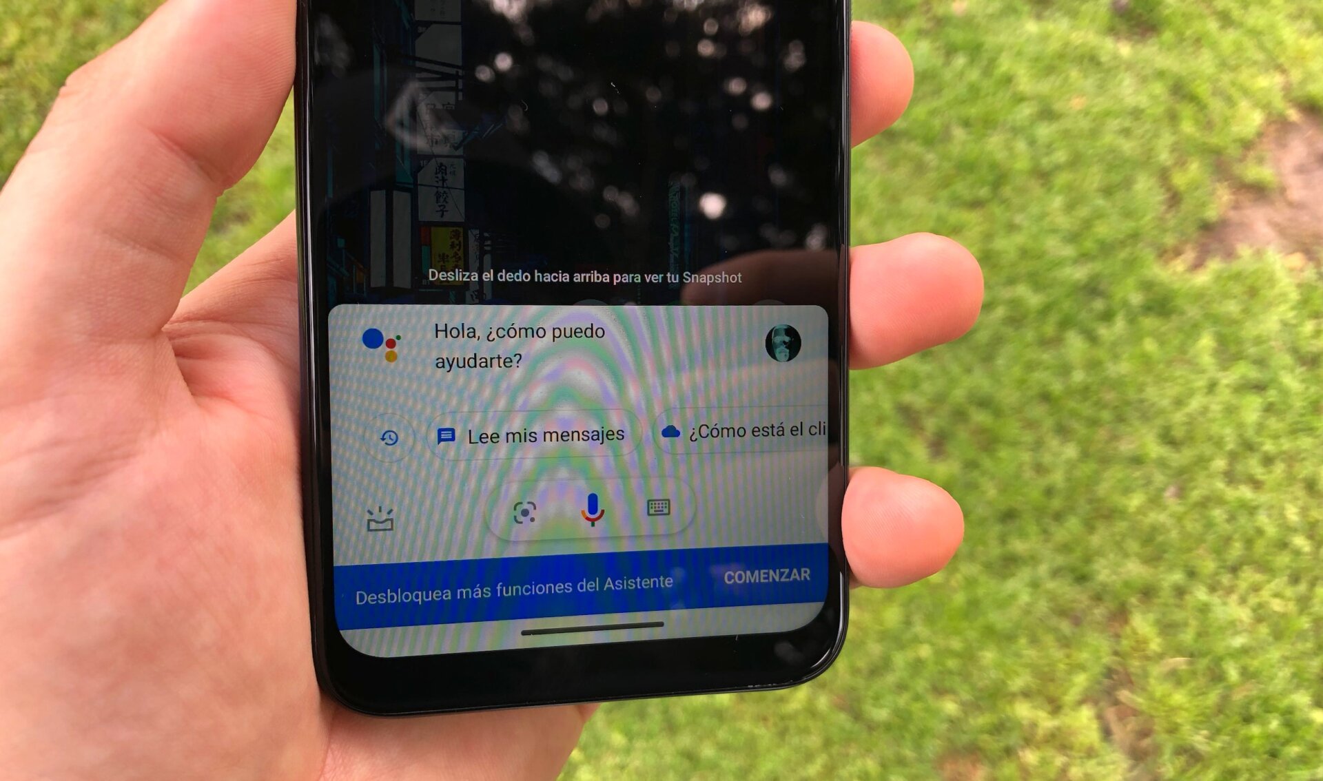 No Google, no te quería llamar. ¿Po qué señó, po qué?