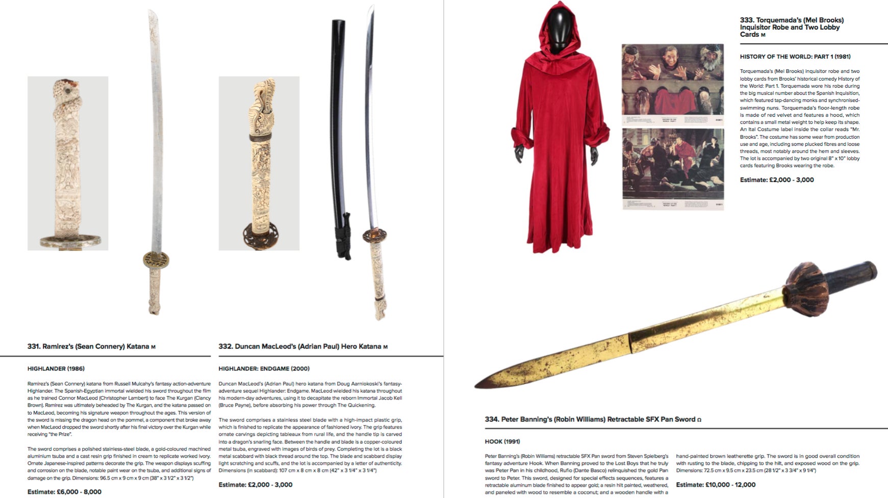 Screenshot: Prop Store