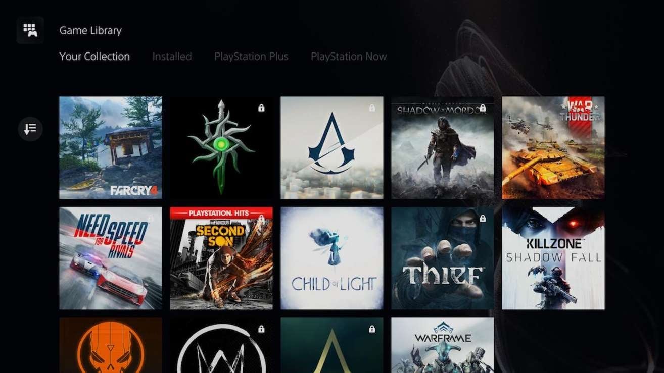 Screenshot: Sony