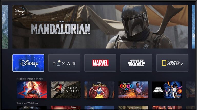 Estas son las películas y series que llegan a Disney Plus en su lanzamiento