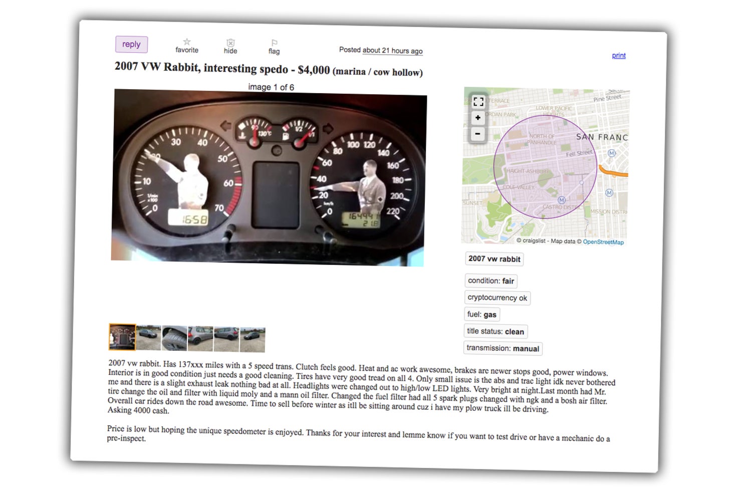 Image: Craigslist