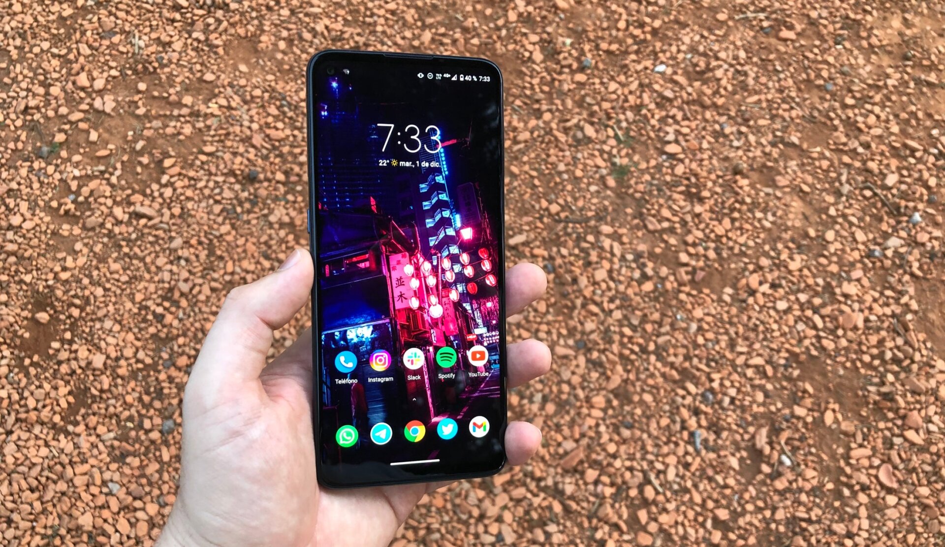 Casi 7 pulgadas para consumir contenido.