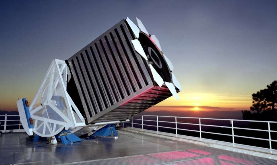 El telescopio SDSS de 2,5 metros