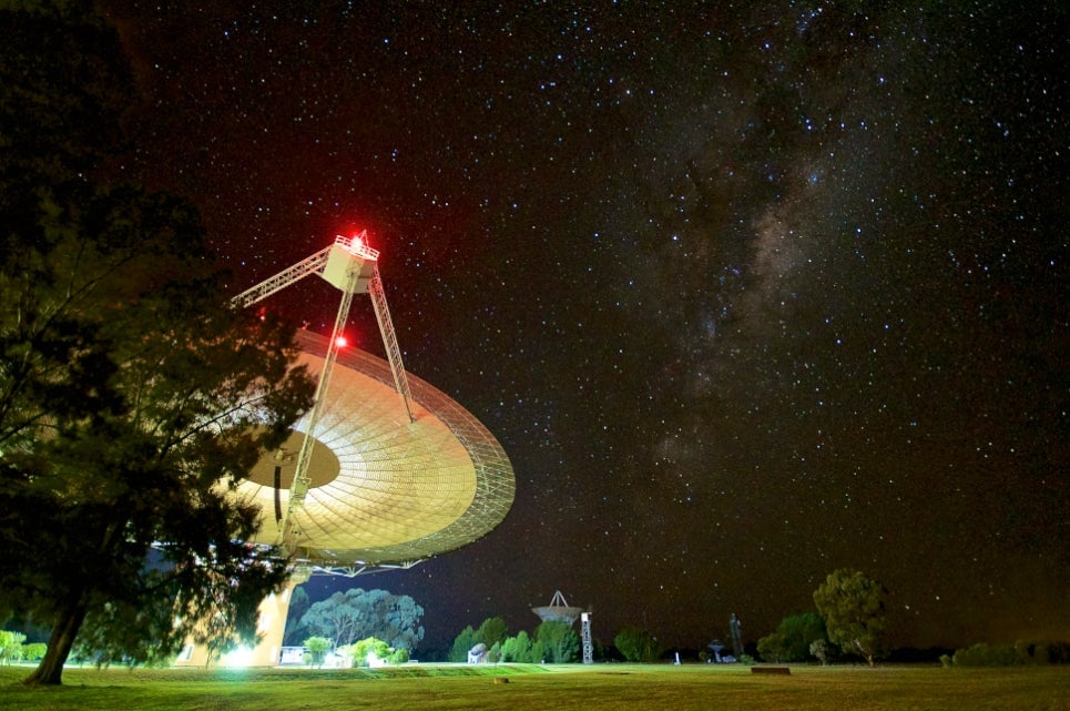 El Observatorio Parkes en Australia