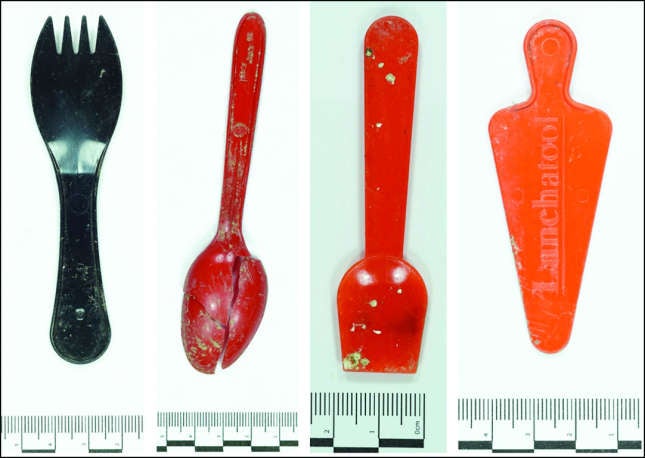 Utensilios de plastico