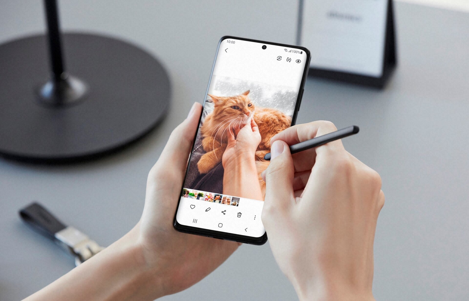 El S21 Ultra es también el único compatible con Stylus.
