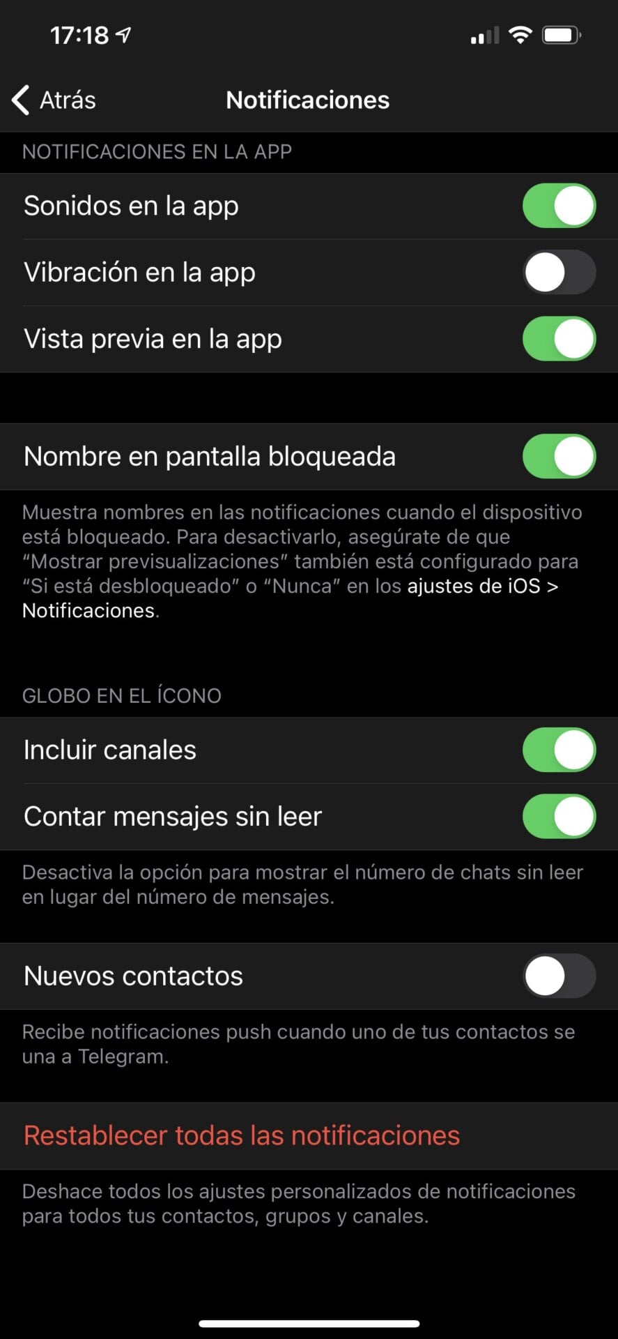 Screenshot: GizmodoES / Telegram