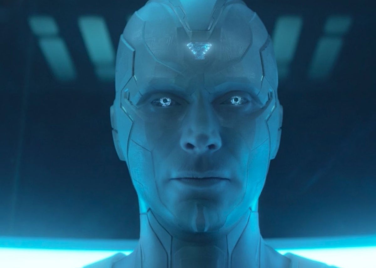 Vision blanco tiene su propia miniserie dentro de West Coast Avengers.