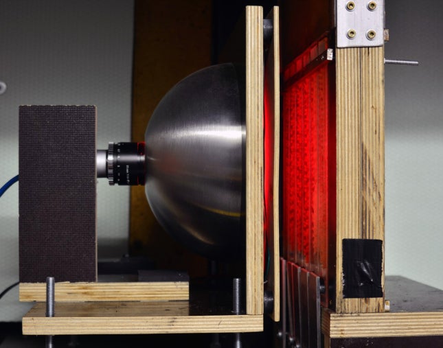 El equipo de grabación.