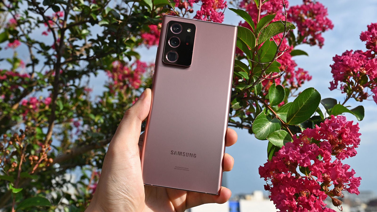El Samsung Galaxy Note 20 Ultra.