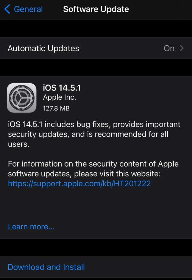 Screenshot: David Murphy / Lifechaker.