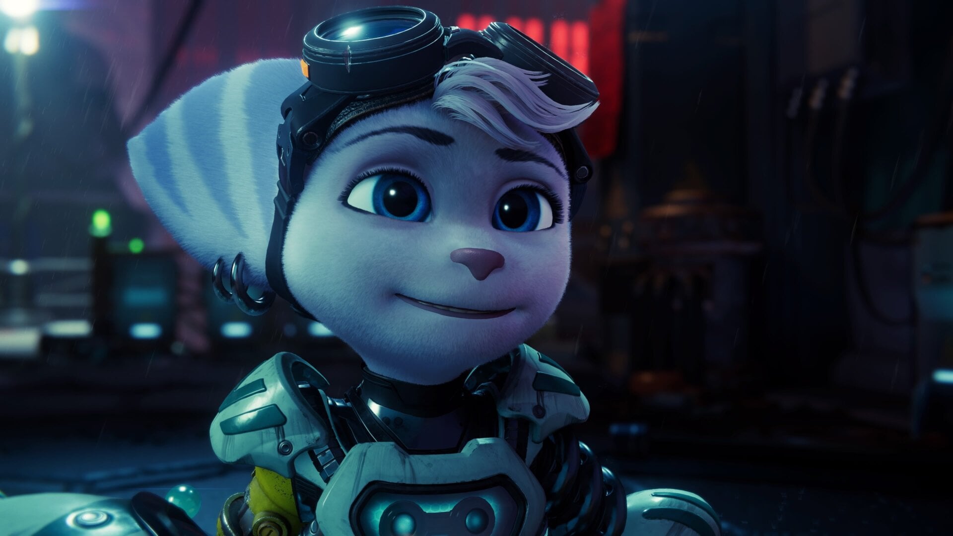 Rivet no solo es la nueva lombax del juego, sino también. la estrella de Rift Apart.