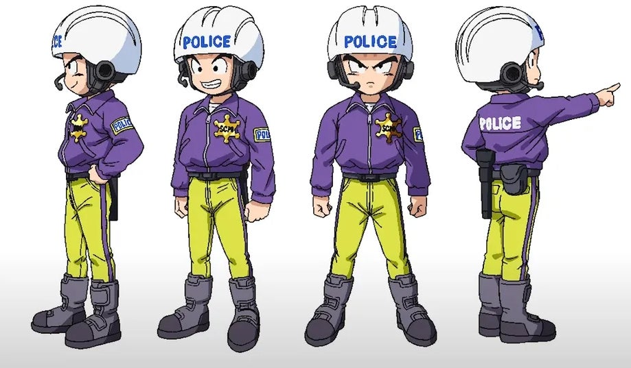 El aspecto de Krilin en la película.